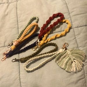 Macrame keychains